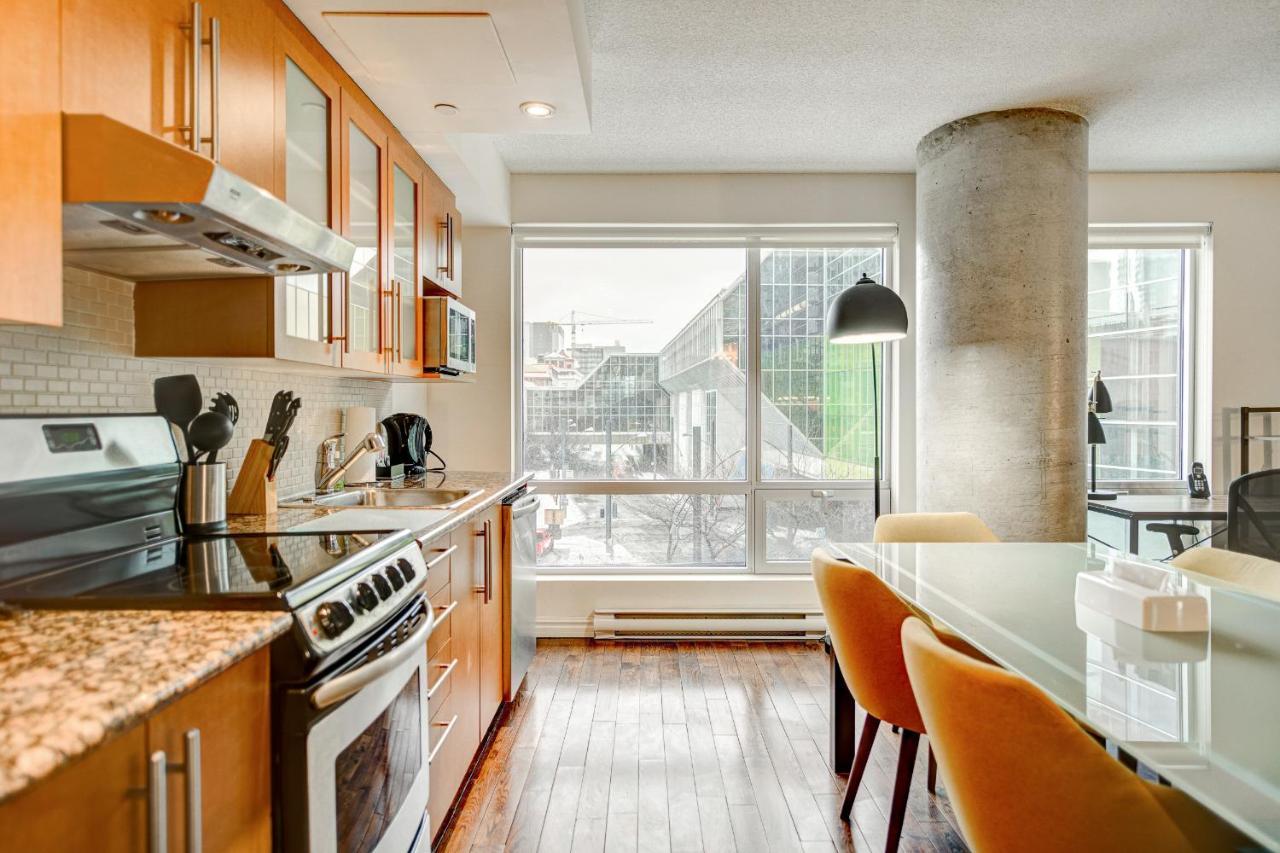 Le Mille Neuf Furnished Apartments モントリオール エクステリア 写真